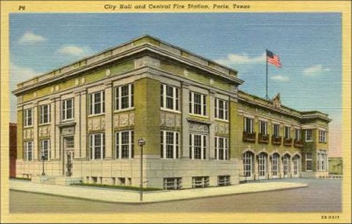 Fire Station & City Hall - 1943