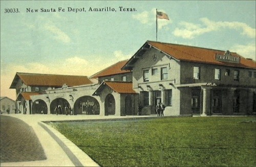 Santa Fe Depot - 1912